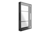 Seinäkiinnitys, AV-kiinnikkeet & AV-kalusteet - Multibrackets M Pro Series mounting kit - for LCD display - with frame safety - black - Max 63 kg - recommended for 55" - 7340234811502