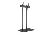 Seinäkiinnitys, AV-kiinnikkeet & AV-kalusteet - Multibrackets M Pro Series stand - single side - for LED display - dual pole - black - Max 75 kg - recommended for 90" - 7340234811533
