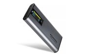Kovalevyt - lisätarvikkeet - AXAGON USB-C 10 Gbps Display Box for NVMe / SATA M.2 SSD - EEM2-SD2
