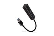 USB hub - AXAGON SuperSpeed USB-A Hub with 3 USB Ports and Card Reader USB hub - 3 porttia - USB 3.2 - Musta - HMA-CR3A