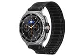 Smartwatch - Lisävarusteet - Spigen Fabric Band (hook-and-loop) - black - Samsung Galaxy Watch 8 46mm/44mm/40mm - AMP10153