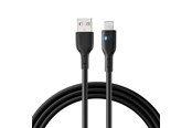 USB kaapelit - Joyroom  Premium Series A13 USB-A / Lightning 2.4A cable 2m - black - S-UL012A13B2