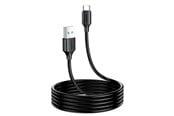 USB kaapelit - Joyroom  Long-Lasting Series A9 USB-A / USB-C 3A cable 2m - black - S-UC027A9 2m black