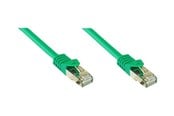Verkkokaapelit - Alcasa electronik Good Connections patch cable - 50 cm - green - Vihreä - 0.5 meter - 8070R-005G