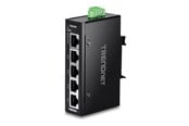 Kytkimet - TRENDnet TI-ELC50 - Version V1 - switch - industrial mini - 5 ports - TAA Compliant - TI-ELC50