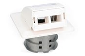 Lisätarvikkeet - DIGITUS Fiber Flush Mount Wall-Outlet For SC and LC Adapter - DN-93201