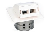 Lisätarvikkeet - DIGITUS flush mount outlet housing - for LC/SC adapters - DN-93201