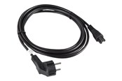Sisäiset virtakaapelit - Lanberg - power cable - power CEE 7/7 to IEC 60320 C5 - 3 m - CA-C5CA-11CC-003-BK