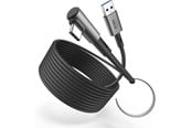 VR-lisävarusteet - KiwiDesign 5 m Link Cable - Black - QC-8.5/Black/HJT-526