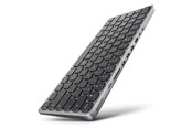 Näppäimistöt - AXAGON USB-C 9-in-1 Keyboard HUB - US International - Musta - HMC-KB-US