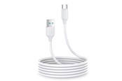 USB kaapelit - Joyroom Long-Lasting Series A9 USB-A / USB-C 3A cable 2m - white - S-UC027A9 2m white