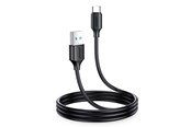 USB kaapelit - Joyroom Long-Lasting Series A9 USB-A / USB-C 3A cable 1m - black - S-UC027A9 1m black