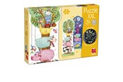 Palapelit - Jumbo Goula Reversible Puzzle XXL Farm Day and Night 27 pcs. Lattia - 50217