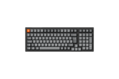Näppäimistöt - Keychron K4 MAX Wireless Tri-Mode - Keychron Super Red - Pelinäppäimistö - Pohjoismainen - Harmaa - K4M-H1-BO