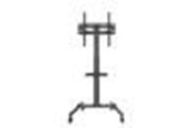 Seinäkiinnitys, AV-kiinnikkeet & AV-kalusteet - Gembird TV floor stand with caster wheels (tilt) 60" - 100" - Max 120 kg - recommended for 100" - TVS-100T-03