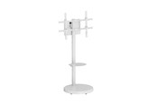 Seinäkiinnitys, AV-kiinnikkeet & AV-kalusteet - Gembird TV floor stand 37" - 86" white - Max 50 g - recommended for 86" - TVS-86TR-01-W