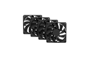 Kotelotuuletin - HYTE FA12 FAN (Pitch Black) - 4-pack - Kotelotuuletin - 120mm - musta - 28 dBA - FAN-HYTE-FA12-BB-4