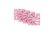 Kotelotuuletin - HYTE FA12 FAN - (Strawberry Milk / Pink) 4-pack - Kotelotuuletin - 120mm - Vaaleanpunainen - 28 dBA - FAN-HYTE-FA12-SM-4