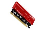 Kovalevyt - lisätarvikkeet - AXAGON Compact Internal PCIe Adapter for NVMe M.2 SSD with Heatsink - PCEM2-S
