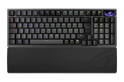 Näppäimistöt - ASUS ROG Azoth 96 HE - Pelinäppäimistö - Pohjoismainen - Musta - 90MP040H-BKNA20
