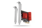 Ohjainkortit - AXAGON 6 × Internal SATA 6G Port PCIe Controller - PCES-SA6