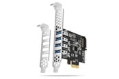 Ohjainkortit - AXAGON SuperSpeed 4 × USB-A 5 Gbps External Ports PCIe Card - PCEU-43RS