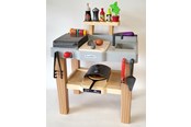 Leikkikeittiöt ja tarvikkeet - Ecoiffier Summer Kitchen with Barbecue and Pizza Oven 27pcs. - 4650