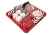 Roolileikit - Ecoiffier Colorful Dish Draining Rack with Accessories 30cm - 10908