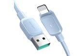 USB kaapelit - Joyroom Multi-Color Series A14 Lightning / USB-A 2.4A 1.2 m cable - blue - S-AL012A141BL