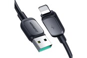 USB kaapelit - Joyroom Multi-Color Series A14 Lightning /USB-A 2.4A 1.2 m Cable - Black - S-AL012A141B