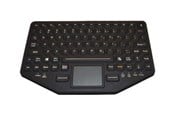 Näppäimistöt - Gamber-Johnson LLC iKey Dual Connectivity Slim - Näppäimistö - Musta - 7300-0113