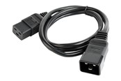 Virtakaapelit (ulkoinen) - Gembird Cablexpert - power extension cable - IEC 60320 C20 to IEC 60320 C19 - 1.5 m - PC-189-C19