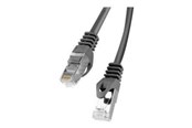Verkkokaapelit - Lanberg patch cable - 3 m - black RAL 9004 - Musta - 3m - PCF6-10CC-0300-BK