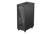 Räkit - Rack - Lanberg FF01 series - rack - 600 x 1000 flat pack with glass door LCD - 32U - FF01-6032-12BL