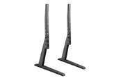 Seinäkiinnitys, AV-kiinnikkeet & AV-kalusteet - Gembird stand - for TV - black - Max 35 kg - recommended for 70" - TVS-D70F-01