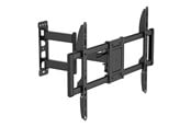 Seinäkiinnitys, AV-kiinnikkeet & AV-kalusteet - Gembird mounting kit - for TV - full motion - fine texture black - Max 50 kg - recommended for 90 " - WM-90ST-01