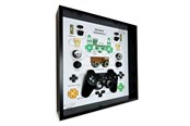 Fanituotteet - GRC - Retro Art Sony PS2 Dual Shock 2 Controller Display - Kuva - GRCFSPS2DSB