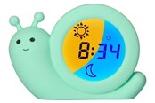 Lastenhuone - Alecto Baby Simon Snail sleep rhythm alarm clock mint green - BC110GNSIMON
