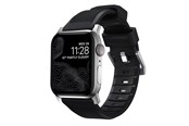 Smartwatch - Lisävarusteet - Nomad - Rugged Band - 44mm/42mm | Silver Hardware | FKM | V2 - NM1A41SN00