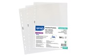 Kansio- ja muovitaskut & Hakemistot - SPREE Plastic pocket A4 GLASKLAR 90 my 50 pcs. - 76590