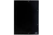 Kansio- ja muovitaskut & Hakemistot - SPREE Elastic folder PP C3 BLACK - 75639