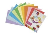 Vihkot, Lomakkeet & Muistikirjat - Creative Craft Group A4 pad w. 40 sheets ass. colored paper - CR0028/GE