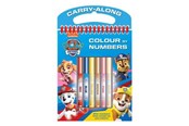Luovat leikit - Alligator PAW PATROL Colors By Numbers Set - 3297