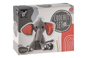 Luovat leikit - Creative Craft Group CROCHET KIT Crochet kit ELEPHANT - CR1733/GE