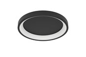 Smart Home - Älykoti - EGLO LORETELLO-Z MATTER ceiling lamp Ø350 RGB/CCT 19.6W 2430lm black - 901909