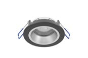 Smart Home - Älykoti - EGLO YEBRA-Z MATTER recessed spot Ø87 RGB/CCT 490lm black/silver - 902298