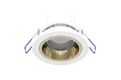 Smart Home - Älykoti - EGLO YEBRA-Z MATTER recessed spot Ø87 RGB/CCT 490lm white/gold - 902299
