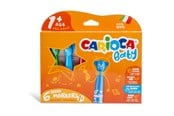 Harrastustarvikkeet - Carioca BABY Marker 6 pcs. 1+ - 42815