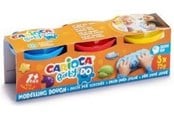 Harrastustarvikkeet - Carioca BABY Modeling Wax 3*75gr. - 43179