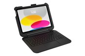 Näppäimistöt - OtterBox Achiever Series Keyboard 360 - Näppäimistö & Foliosetti - Pohjoismainen - Musta - 77-97886